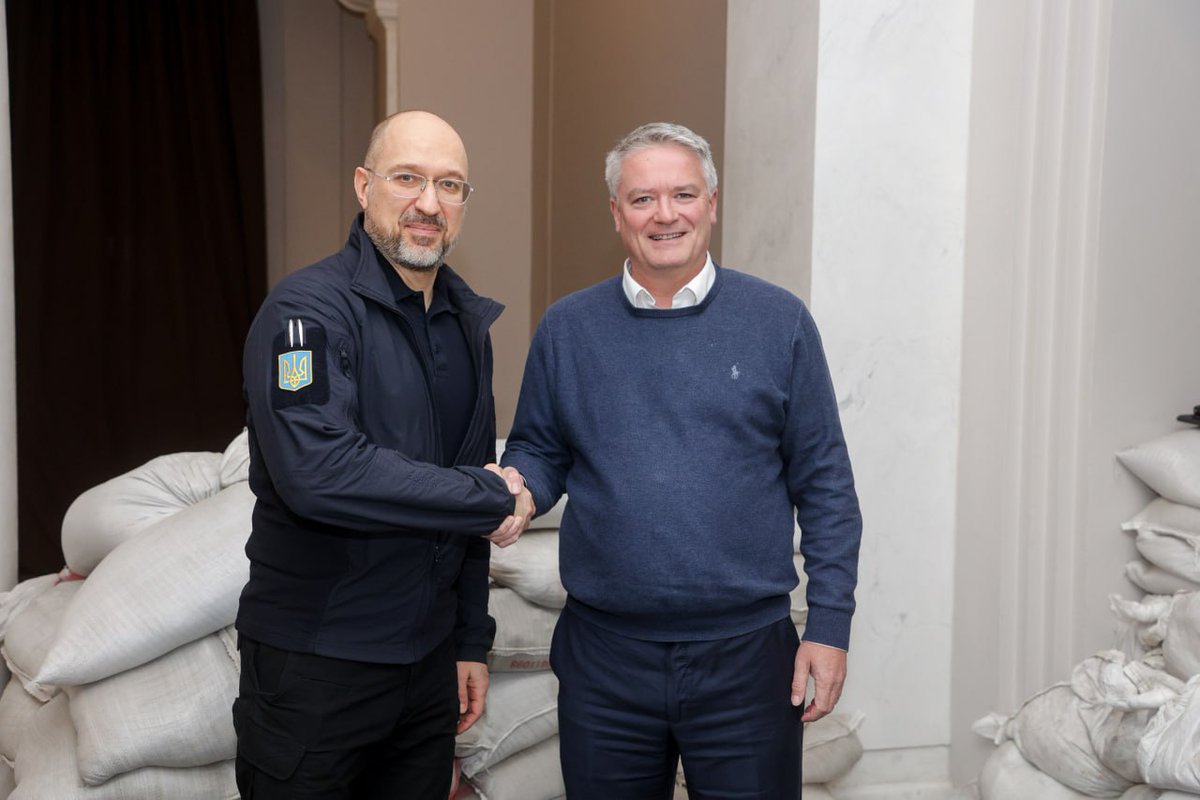 Denys Shmyhal (@denys_shmyhal) on Twitter photo Full membership of <a href="/OECD/">OECD ➡️ Better Policies for Better Lives</a> is one of our priorities. I am glad to welcome Secretary-General <a href="/MathiasCormann/">Mathias Cormann</a> to Kyiv. I thanked him for the approved OECD Country Programme for Ukraine. We discussed the progress made in public administration reform, digitalisation, the fight against Full membership of <a href="/OECD/">OECD ➡️ Better Policies for Better Lives</a> is one of our priorities. I am glad to welcome Secretary-General <a href="/MathiasCormann/">Mathias Cormann</a> to Kyiv. I thanked him for the approved OECD Country Programme for Ukraine. We discussed the progress made in public administration reform, digitalisation, the fight against