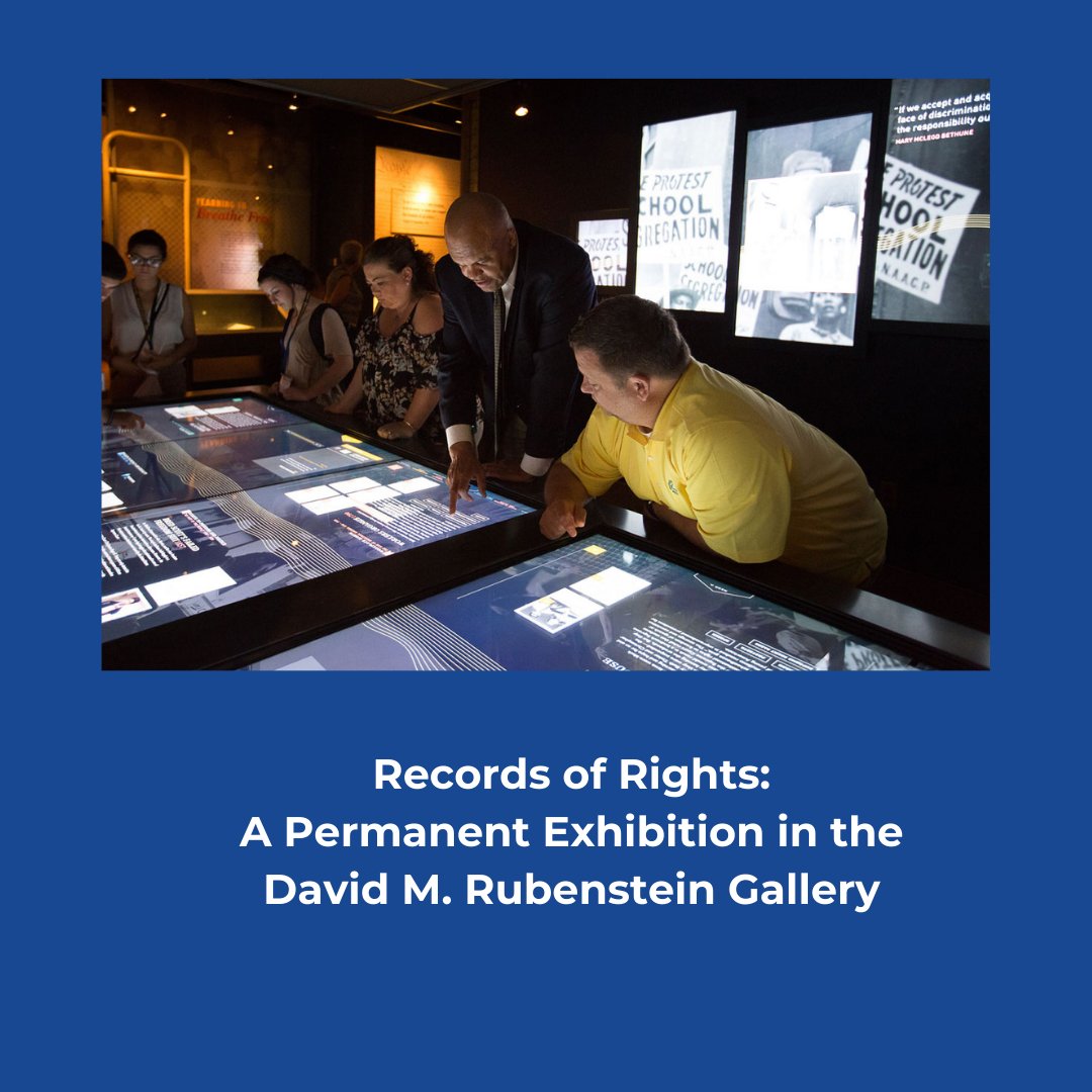 The David M. Rubenstein Records of Rights Exhibition at the National Archives, home of the only copy of the Magna Carta in the United States, is celebrating its 10th anniversary and you’re invited. RSVP Now! archivesfoundation.org/event/celebrat…