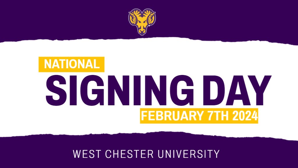 WCUGoldenRamsFB's tweet photo. JOIN US TOMORROW STARTING AT 9:30 AM AS WE INTRODUCE THE NEWEST GOLDEN RAMS ON NATIONAL SIGNING DAY! #RamPride #NSD24 https://t.co/oYFKSGNVk3