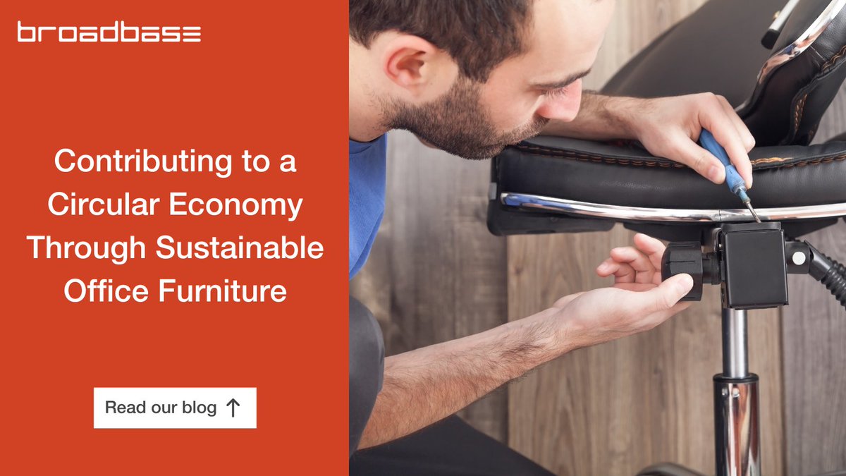 How can the circular economic model be successfully applied to #officefurniture? From flexible modular designs to proper maintenance and end-of-life repurposing, our latest blog explores 5 ways that we can contribute to a #circulareconomy - broadbasefs.co.uk/blog/contribut…