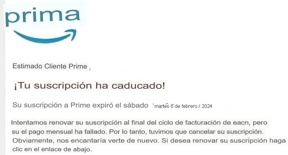 ¿Será real? 🤔
El logotipo me resulta familiar y que la fecha parece que la hayan rectificado con #tippex me da mucha confianza.
¿Qué opináis?

#seguridadInformatica #phishing #spam #seguridad