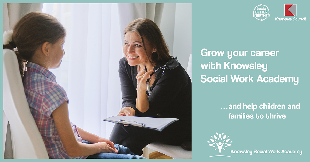 We're looking for an Experienced #SocialWorker to join our Cared for Children Service 👍🏽 
Be part of a team committed to ensuring children in our care receive excellent parenting, giving them the same life chances as any other young person. 
Find out more: knowsleysocialworkacademy.co.uk/portfolio-item…