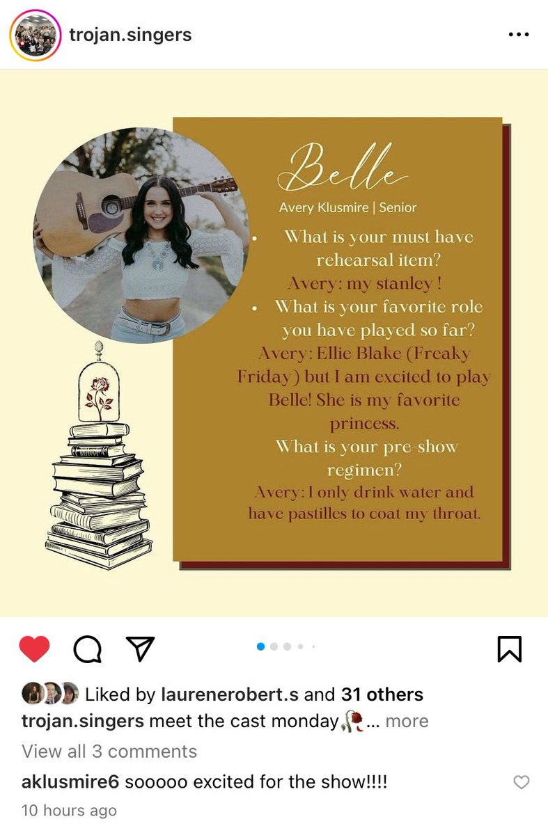 PHS_VocalMusic's tweet photo. Be sure to follow us on instagram to stay up to date on all things Beauty and the Beast! https://t.co/l2y8MhagMj