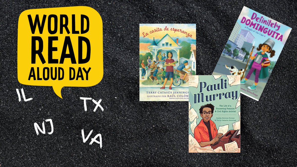 So happy to be sharing my stories with schools across the country!!! Yay for World Read Aloud Day and to the Teachers and librarians who host us. @HolidayHouseBks @SimonKIDS @littlebeebooks @LasMusasBooks @SCBWIMidAtlanti @BOOKGUILDDC