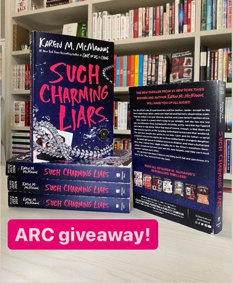 There’s a Such Charming Liars ARC giveaway happening now on Instagram! instagram.com/p/C3AgcRormut/…