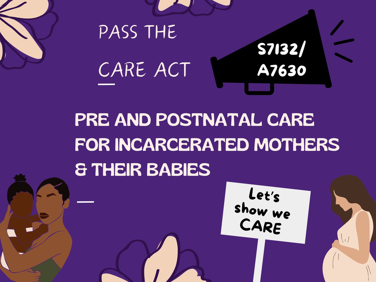 Today we’re joining hundreds in Albany including advocates & lawmakers to fight for passage of the CARE Act in NYS! The Act would ensure compassion & reproductive equity for women, mothers & babies behind bars. #ShowWeCARE #ItsAboutTheBabies

Sign on in support:
