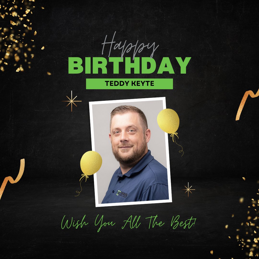 ForgeBuildingC1's tweet photo. Help celebrate GC Estimator Teddy Keyte's birthday by joining the Forge team in sending him warm wishes. Cheers!
#forgeahead #teamforge https://t.co/gnJ2K22brK