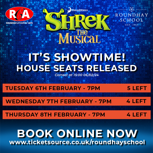 RoundhayCreativeArts (@rschcreativeart) on Twitter photo It's Opening Night! We have a handful of tickets left for this week's show but be quick, they'll fly out the door like a dragon chasing a donkey! #OpeningNight #MusicalTheatre <a href="/RoundhayHead/">RoundhayHead</a> <a href="/RoundhaySchool/">Roundhay School</a> It's Opening Night! We have a handful of tickets left for this week's show but be quick, they'll fly out the door like a dragon chasing a donkey! #OpeningNight #MusicalTheatre <a href="/RoundhayHead/">RoundhayHead</a> <a href="/RoundhaySchool/">Roundhay School</a>