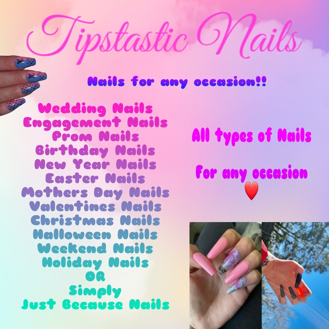 TipstasticNails's tweet photo. Nails for any occasion ✨️ 

#tipstasticnails #pressonnails #shopnails #reusablenails #gelnails #acrylicnails #stickonnails #glueonnails #supportsmallbusiness #ukbusiness #smallbusinessowner #womeninbusiness #nailartist #onlinenailshop https://t.co/NVg3d1B0iq