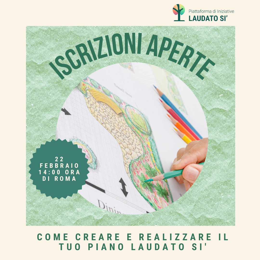 Piattaforma di Iniziative Laudato Si' tweet media