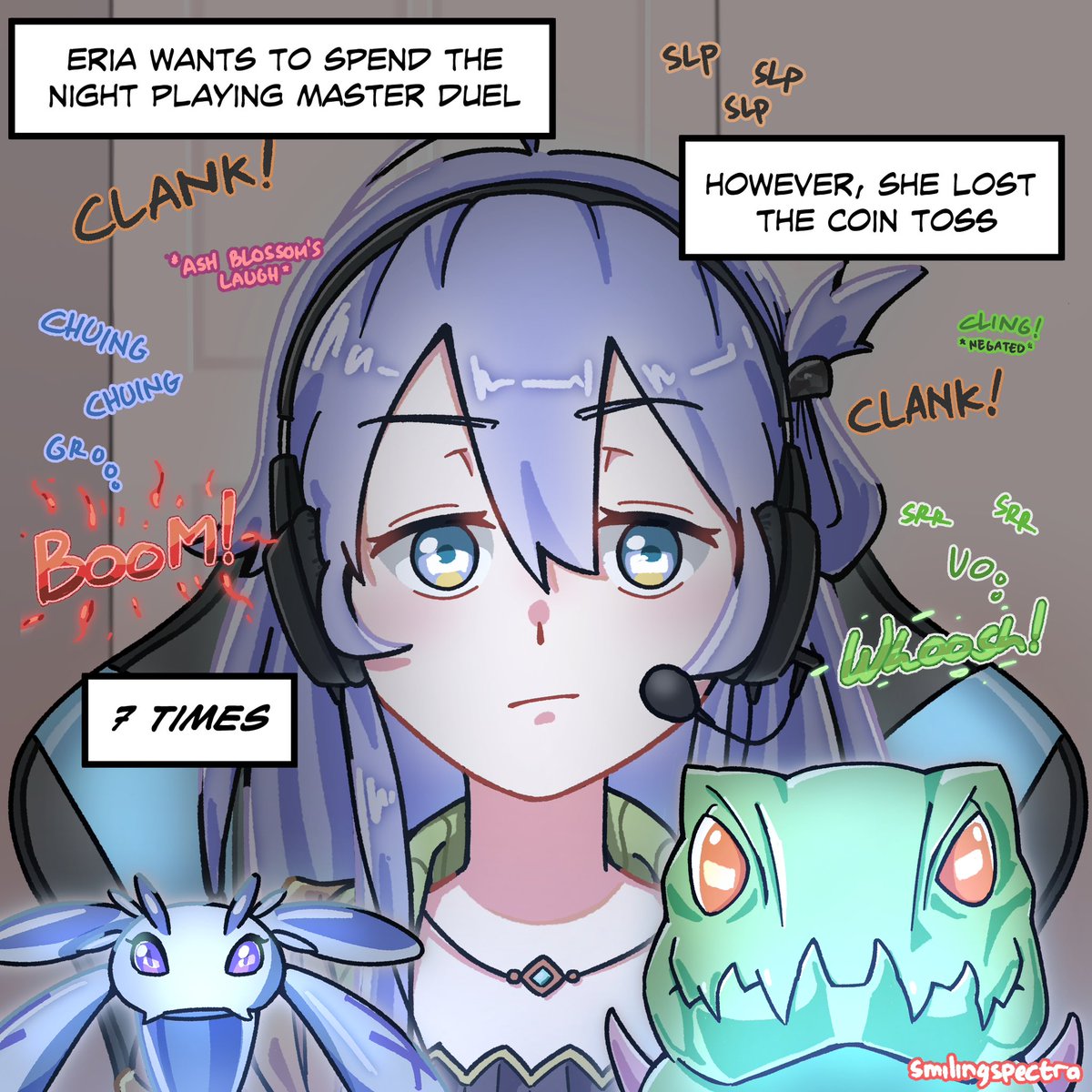 Eria the Water Gamer 

#遊戯王OCG  
#OCGファンアート