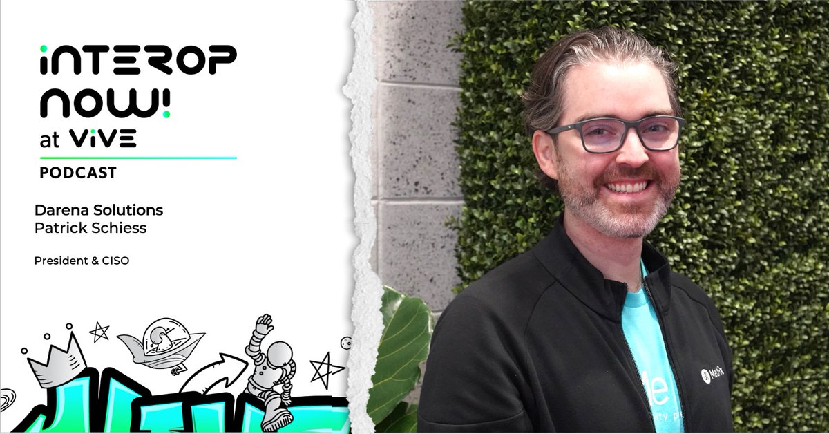 In this episode, we talk with Patrick Schiess, President and CISO of <a href="/DarenaSolutions/">Darena Solutions | MeldRx</a> about how they are helping technology providers streamline the complexity of #interoperability in healthcare. 

Listen in 🎧 ow.ly/UElt50Qyl5p #digitalhealth #healthit