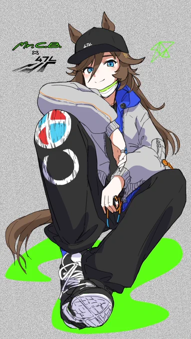 4/7#ウマ娘 #ミスターシービー 
