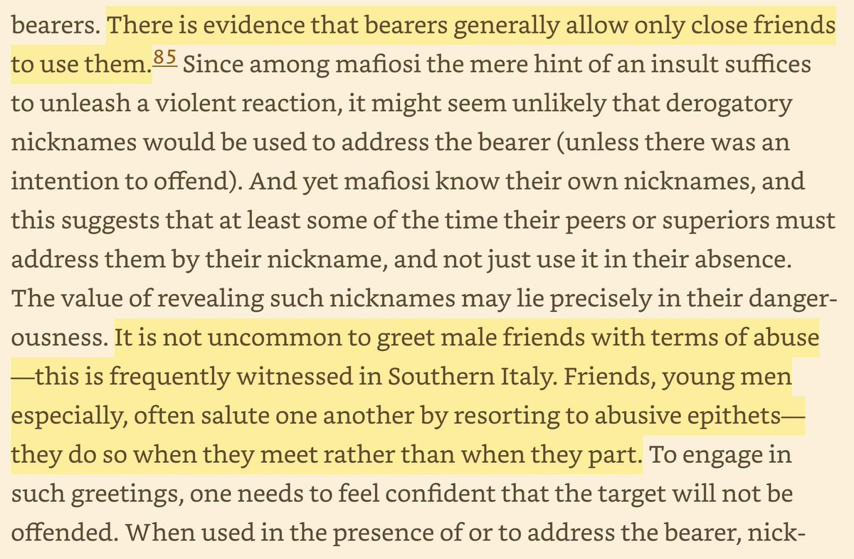 robkhenderson's tweet photo. "Friends, young men especially, often salute one another by resorting to abusive epithets...the ritual tests the solidity of friendship, for if the target bore a grudge, such lighthearted abuse could not be delivered without causing a reaction" https://t.co/wH1JdlwVWX https://t.co/C6eh1WDlpC