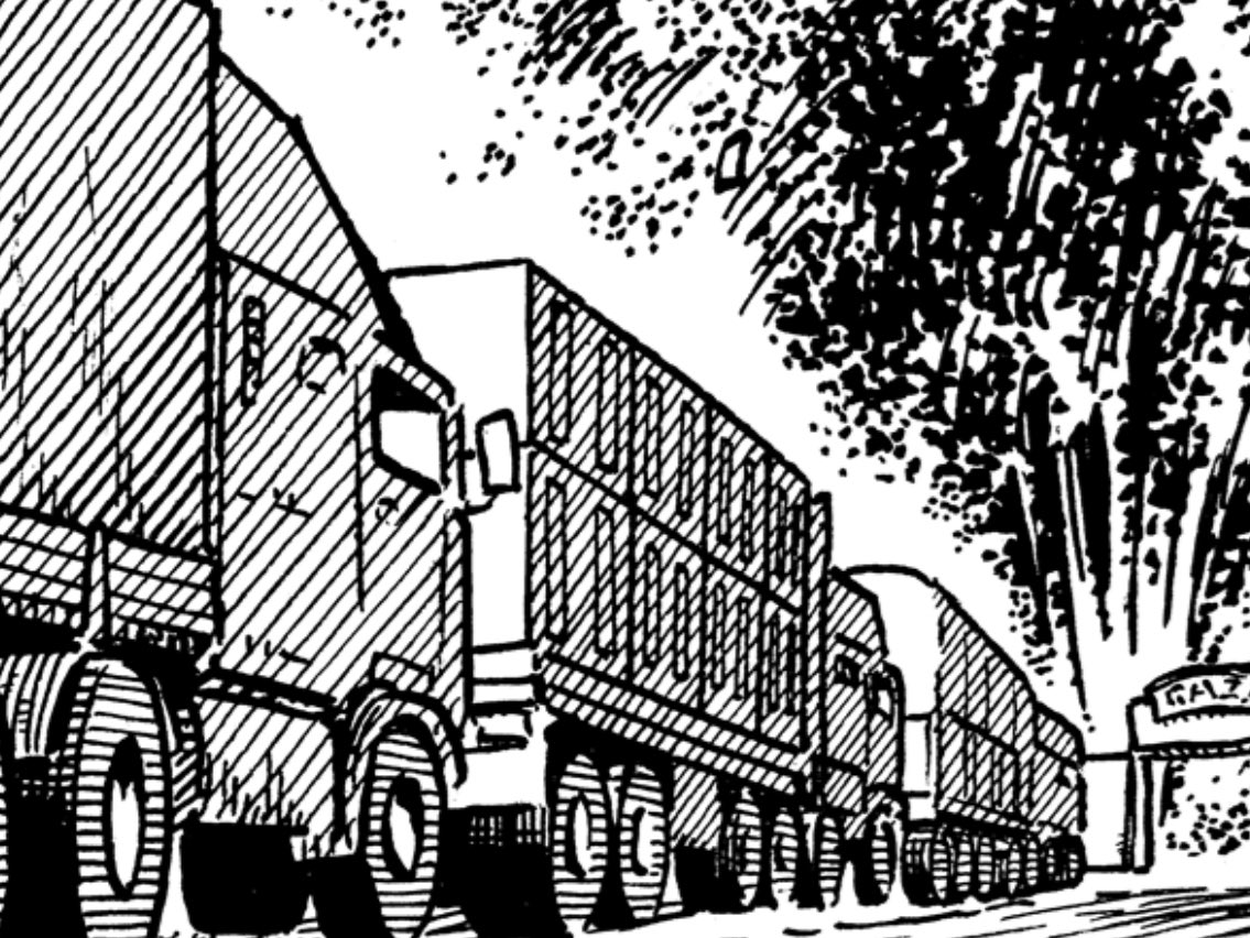 Presenting: the third installment of Joe Sacco’s “The War on Gaza.” tcj.com/the-war-on-gaz…