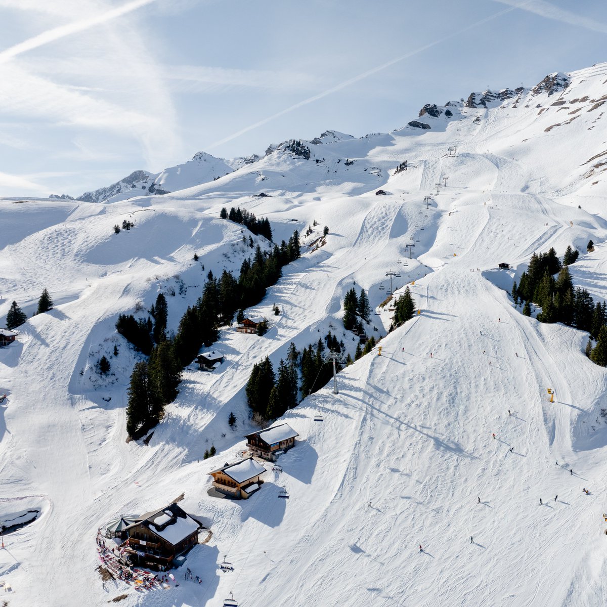 ⛷ Current conditions in Les Crosets 👌 #regiondentsdumidi #portesdusoleil #valais