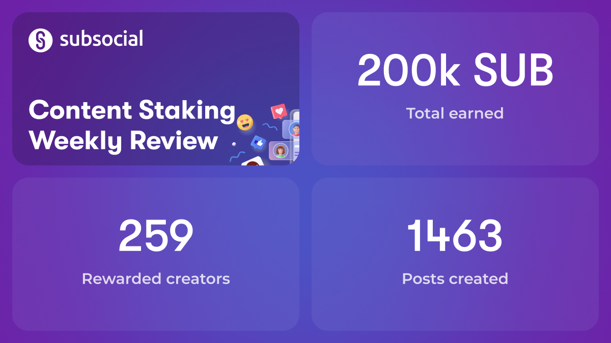 Subsocial SUB tweet media