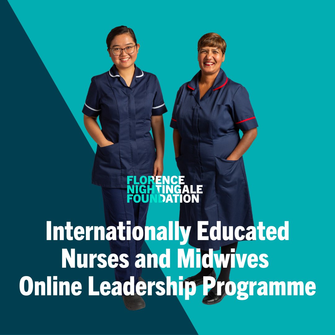 🚀Our fantastic Online #Leadership Programme for Internationally Educated Nurses & Midwives (IENMs) working in the #NHS, social care, and private healthcare sectors, closes for expressions of interest (for the March programme) on Friday! Full details at tinyurl.com/yc7us73u