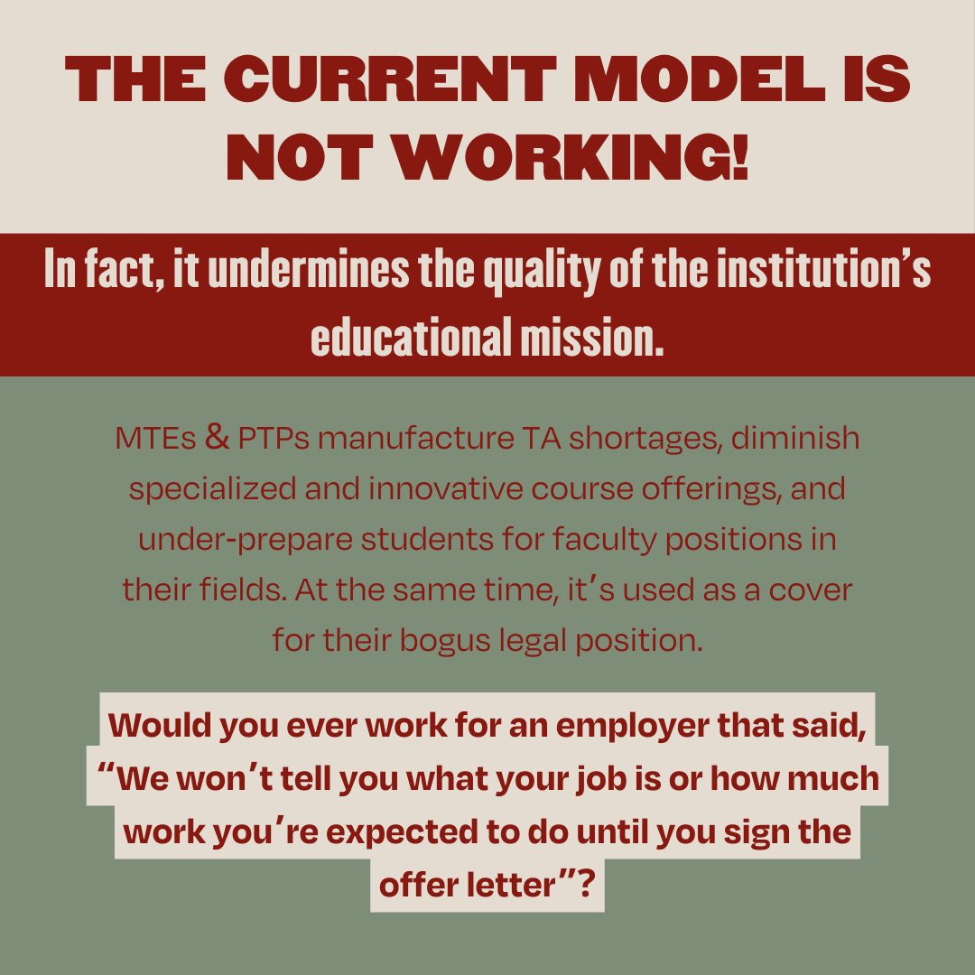 In 2019 <a href="/uchicago/">The University of Chicago</a> proposed a teaching structure in which teaching was tied exclusively to academic progress. Since it’s implementation, the university has received pushback from both faculty and grad workers because, let’s face it, it was a failed experiment.