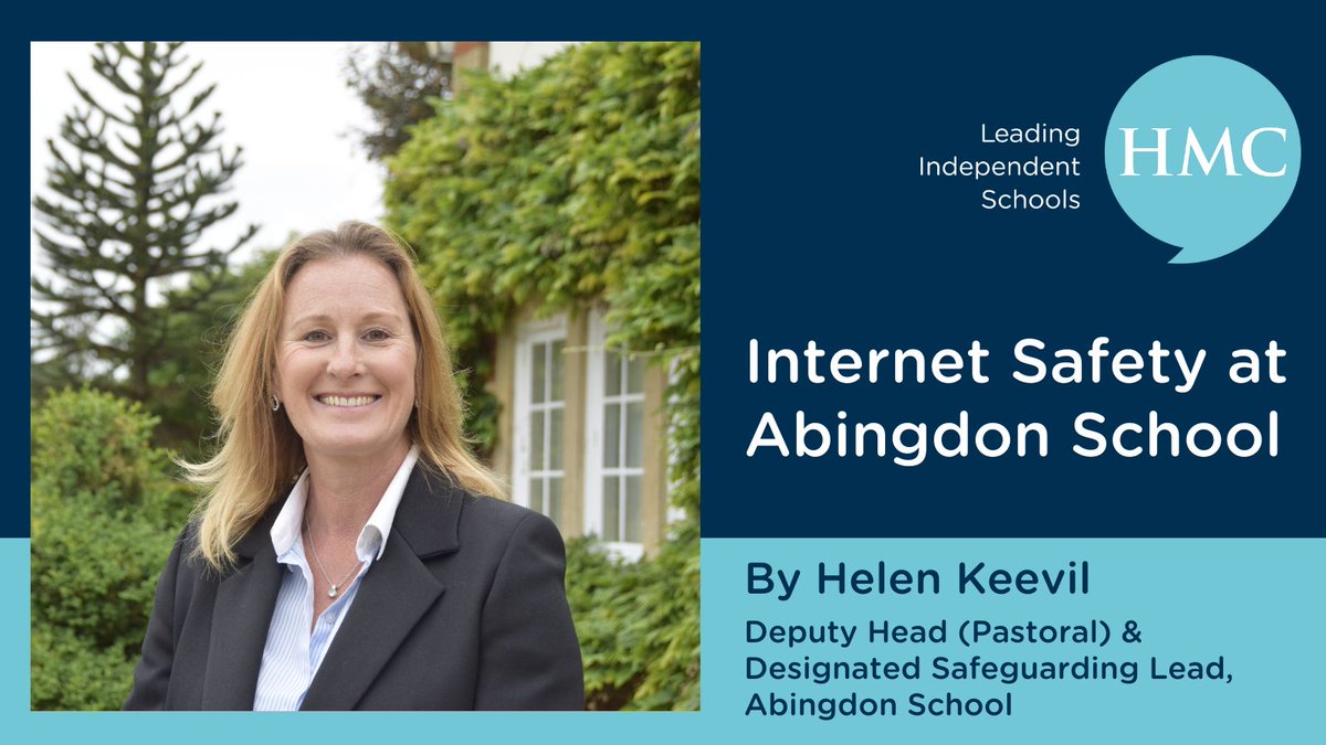 This #SaferInternetDay hear from Helen Keevil @abingdonschool on the importance of human connection, not getting lost in a virtual world & how they teach pupils to be fully engaged in the present (sometimes without mobile devices) alongside #InternetSafety buff.ly/42w9fgd
