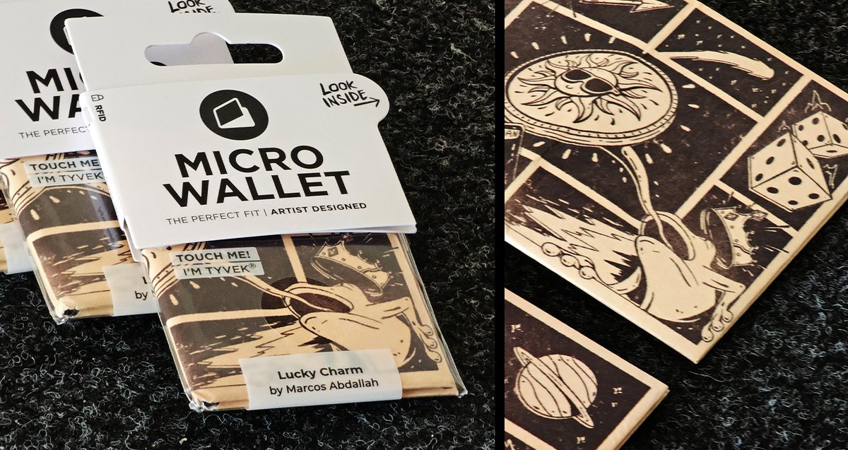 Just launched a custom wallet in collaboration with @paperwallet ! paperwallet.com/products/lucky…