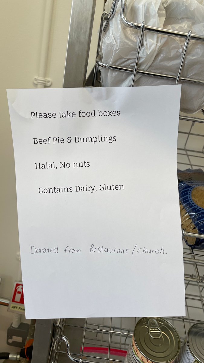 More food collection is available at our box office! We also have some homemade food donations of beef pies (halal) and dumplings/doughnuts 😍. Come down and take what you need! Pies and doughnut food can be enjoyed hot or cold.