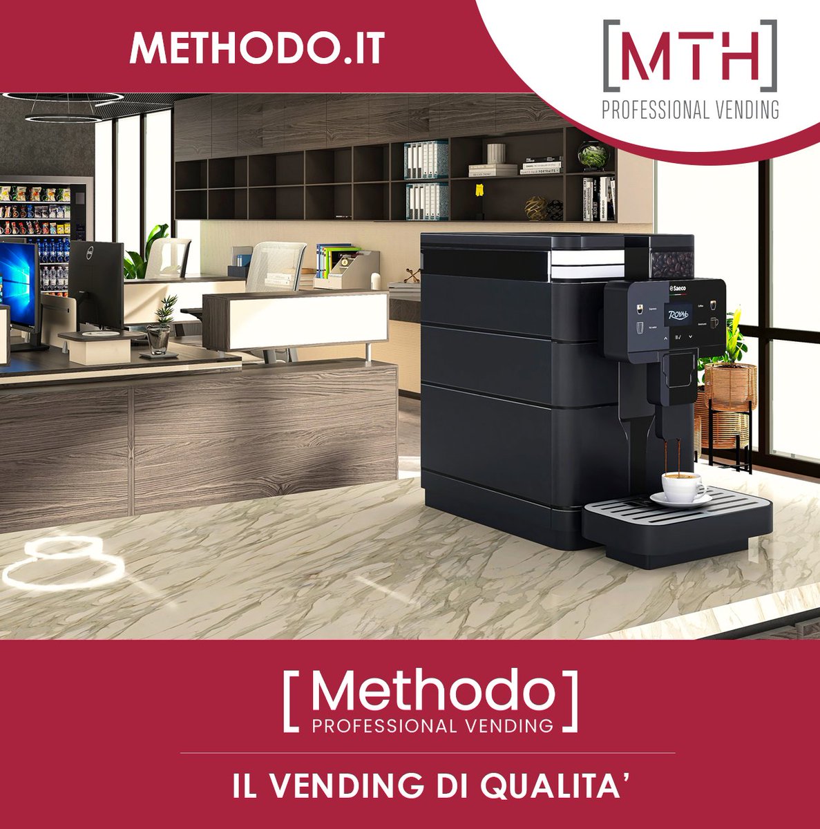 methodosrl's tweet photo. Macchine del caffè in comodato d'uso gratuito per uffici! Passa al caffè in grani e scopri la vera comodità e gusto. ☕️ https://t.co/tosqrOIslT #caffè #methodo #ufficio #comodato #azienda #lavoro #pausa #roma #perugia #terni #viterbo https://t.co/UThfBeZDp4