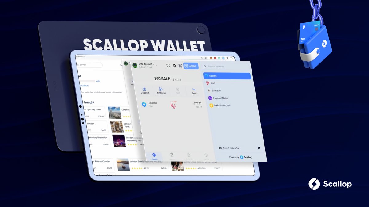 Say goodbye to juggling multiple #Web3 wallets! 🚀

The future is here with the Scallop Wallet — switch between more networks than ever before in a blink! 🔥

Enjoy the power of seamless multi-chain transactions with Scallop Wallet!🔗

Follow for more details.
