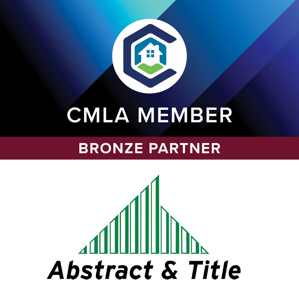 Thank you Abstract & Title for becoming a NEW CMLA MEMBER for 2024 as a BRONZE PARTNER! We appreciate your support and involvement. #cmla303 #cmlamember #bronzepartner #abstractandtitle @abstracttitleco
cmla.com/member-benefits