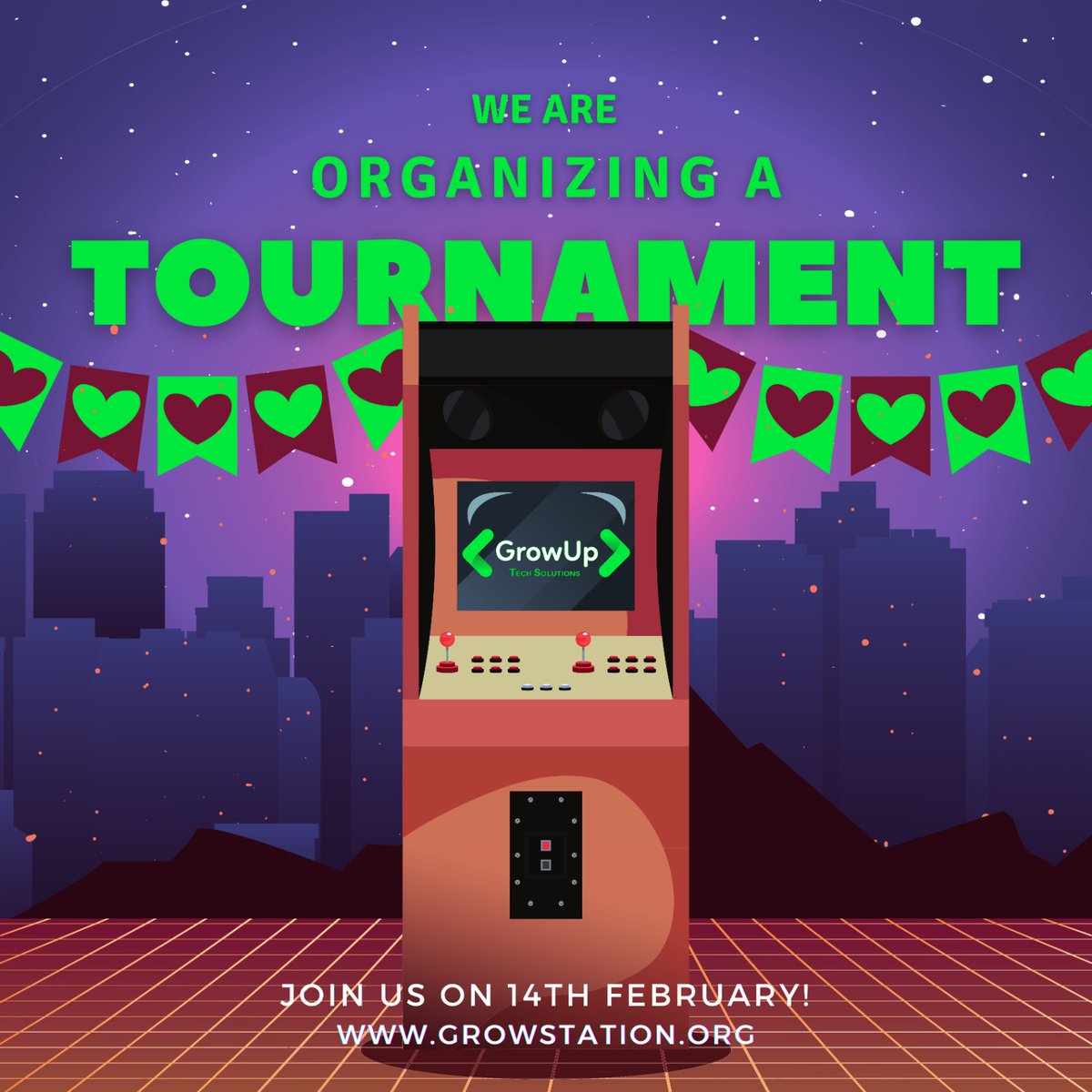growuptechsol's tweet image. Get ready to level up your gaming skills! Join us at NICAT old airport on 14th Feb for an epic gaming tournament hosted by GrowUp Tech Solutions. Secure your spot now by filling out the form in our bio! See you there!

#GamingTournament #GrowUpTech #NICAT #GrowupTechSolutions