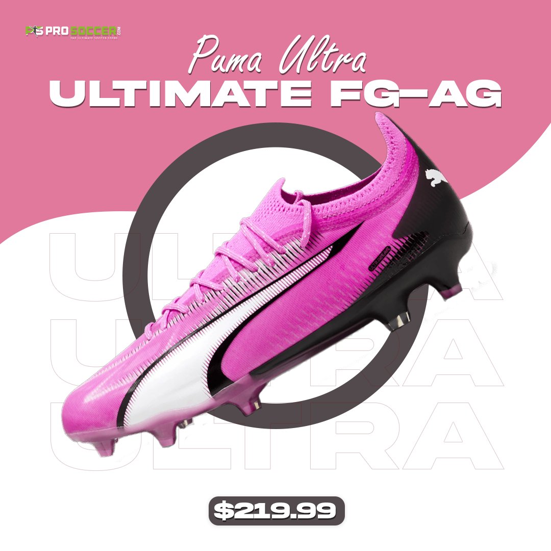 ProSoccerDotCom's tweet photo. Speed redefined, style unleashed! 😎💥 Discover the Puma Phenomenal Pack with the sleek King and Ultra Ultimate boots. Get the edge in every match at all price points, only at https://t.co/kk47hN1ECz.

#prosoccerdotcom #prosoccer #soccerstore #pumafootball #pumaultra https://t.co/U8BR54Dc2p