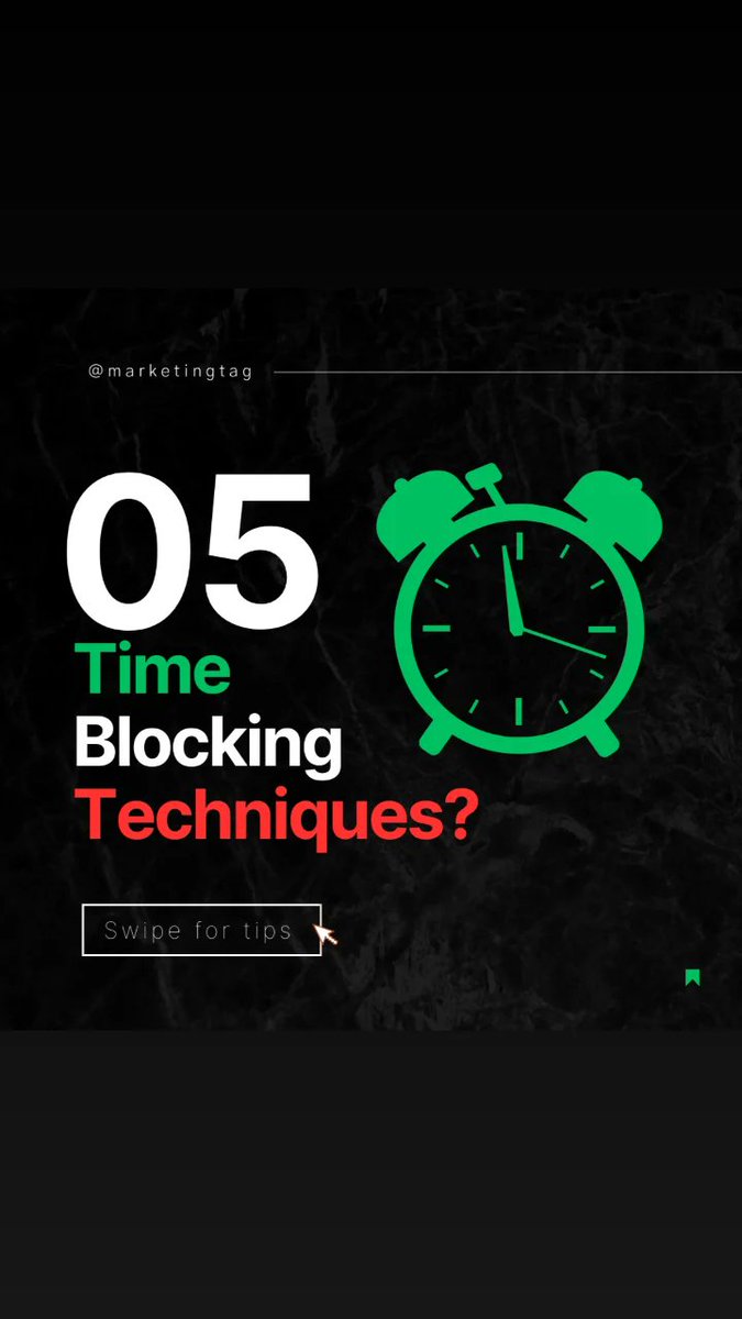 SagarPR1's tweet photo. Time blocking is a powerful way to manage your time and energy. Here are techniques you can use to create a time blocking schedule that works for you. #timeblocking #TimeManagement #ProductivityHacks https://t.co/osUsvS6PV0