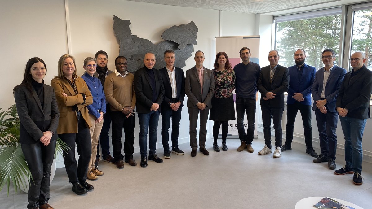 #univrouen et ses partenaires (@CNRS, @CHURouen, @insarouen, @EnsaNormandie) ont accueilli l'ANR @AgenceRecherche pour le lancement officiel du projet TRANSITION, porté par l'URN, et lauréat du dispositif #FRANCE2030 'Excellence sous toutes ses formes'. 📣