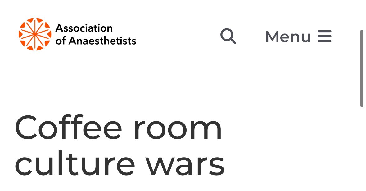 We like this article. A lot. 👏🏻 anaesthetists.org/Home/Resources…