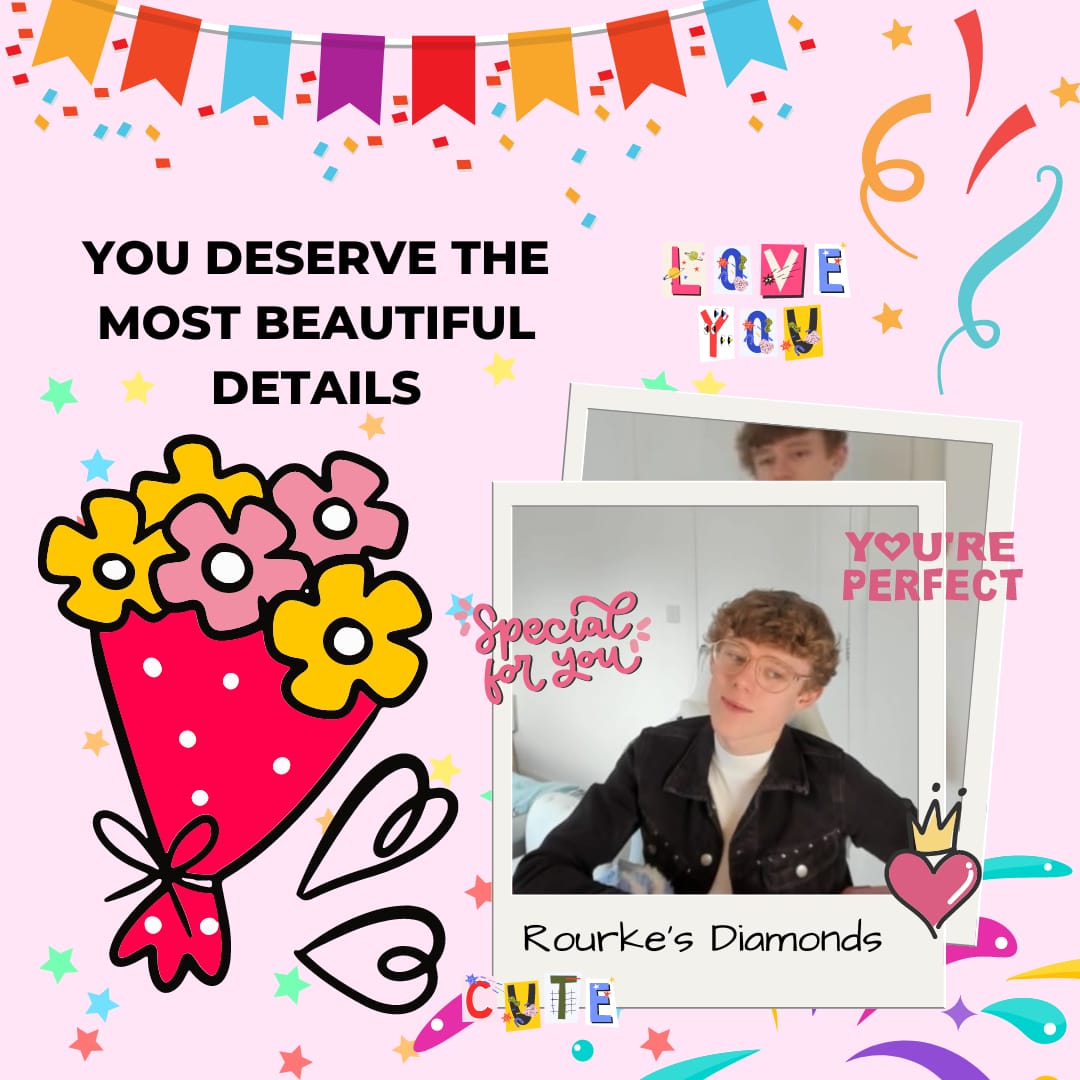 You deserve the most beautifuldetails @rourkeely I love you.  Happy Tuesday #Rourkesdiamonds #Rourkeely #cuteboy #prettyboy