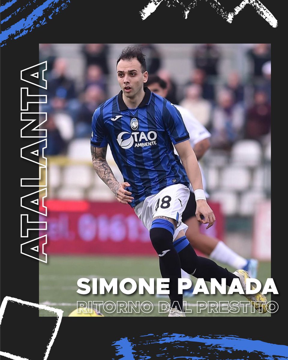 tmpsoccer's tweet photo. Rientro a Bergamo per il classe ‘02 #SimonePanada che lascia il club blucerchiato per andare a rafforzare la formazione U23 dell’ #Atalanta. Il nativo bresciano guiderà davanti alla difesa il centrocampo atalantino per la seconda parte di stagione. Forza Simo💥
.
#tmp #tmpsoccer https://t.co/ZfOG2Df4Lu