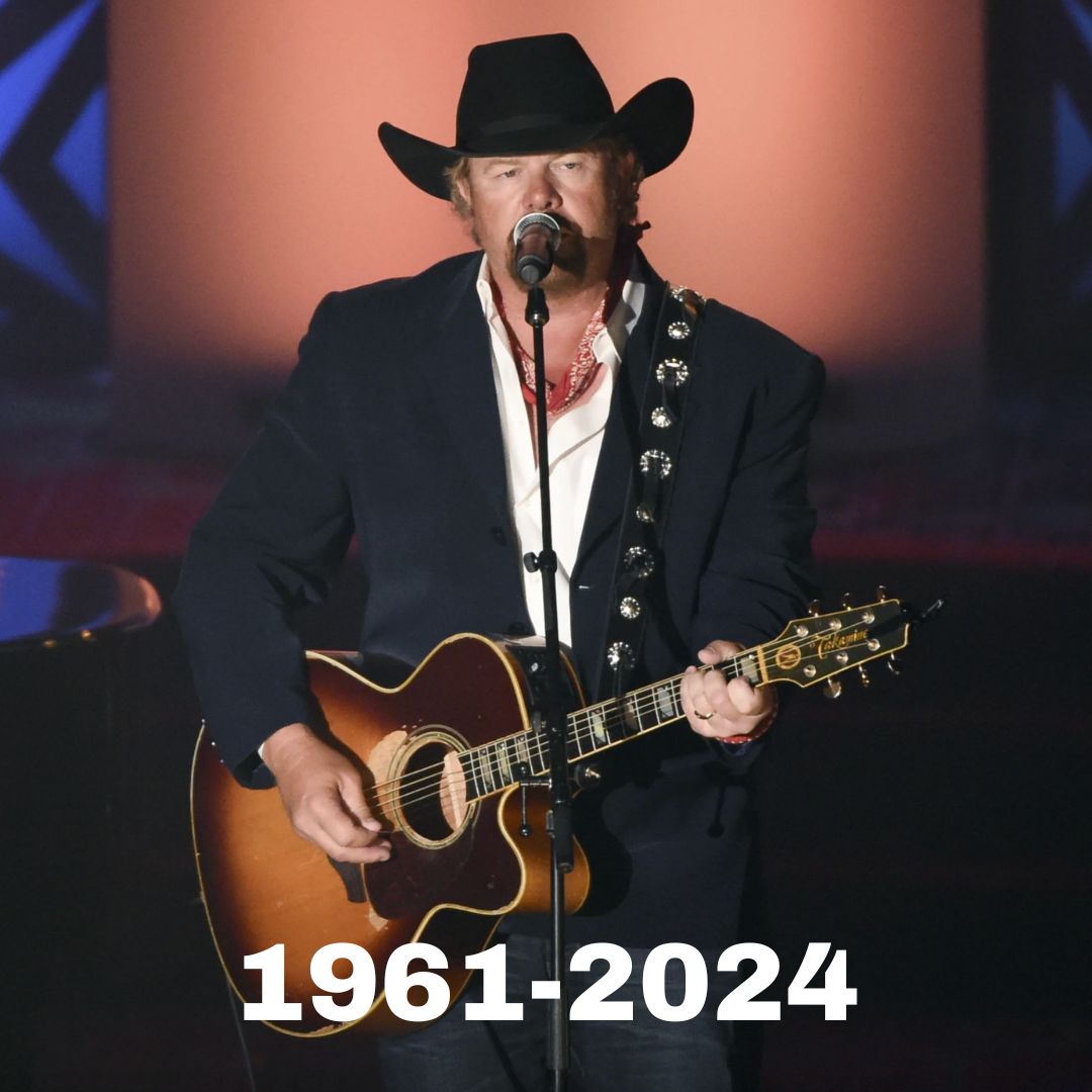 An Oklahoma roughneck, a proud American, and a country music superstar. 

Rest in Peace, Toby Keith.