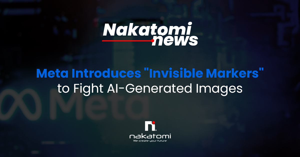 Nakatomi news - Meta Cracks Down on Fake Photos! ️‍❗️
Meta will use secret markers to detect AI-generated images on FB & IG, labeling them to fight misinformation. Is this enough to stop deepfakes?  
#AIart #metaverse #futureofmedia #deepfakes #ai #news