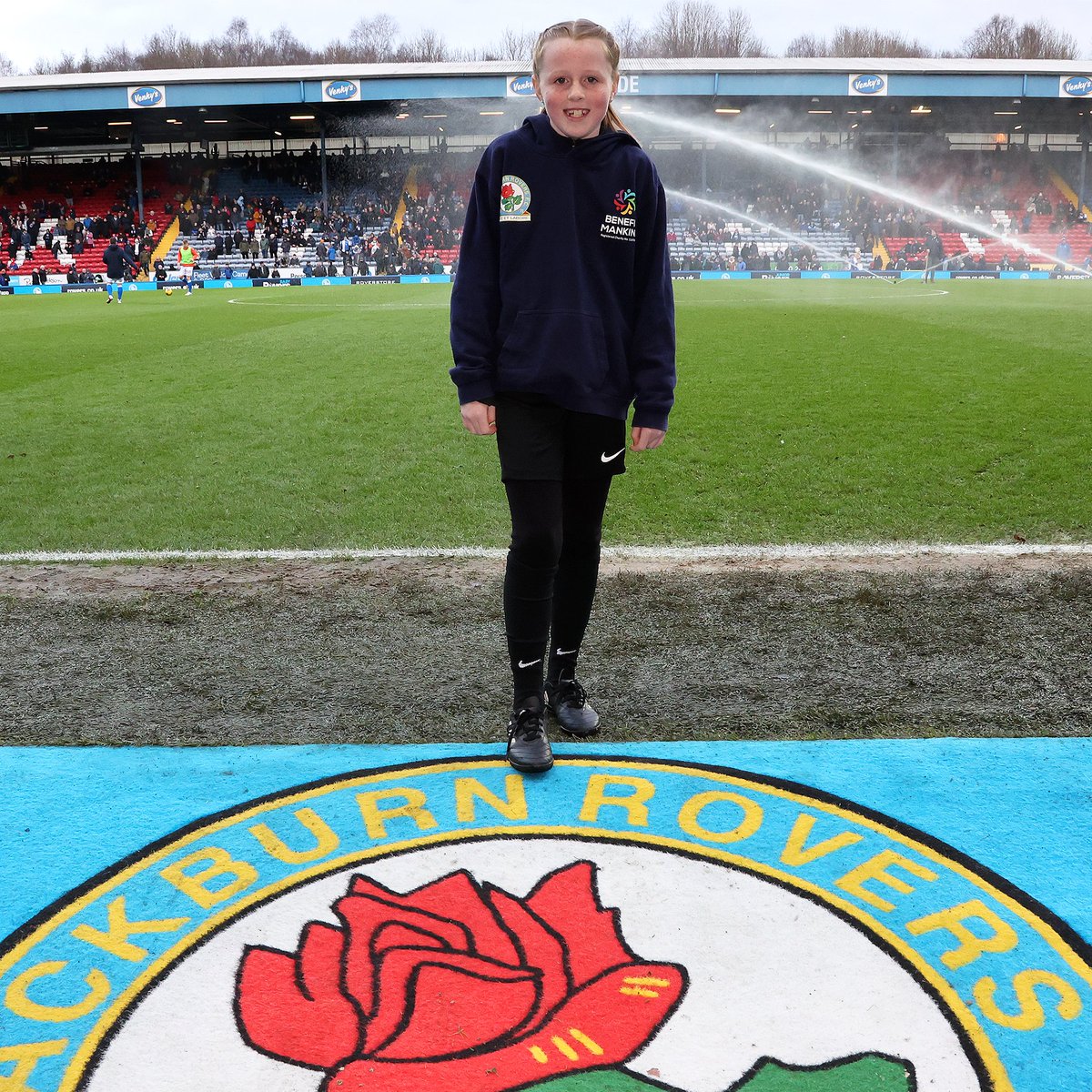 Blackburn Rovers (@rovers) on Twitter photo 💙 10-year-old Isla is raising funds for <a href="/TeenageCancer/">Teenage Cancer Trust</a> alongside our official charity partners <a href="/Benefit_Mankind/">Benefit Mankind</a>.
She was chosen to bear the flag and come onto the pitch for the half-time penalty shoot-out at Saturday's game.
What an inspiration! 👏
#Rovers 🔵⚪️ 💙 10-year-old Isla is raising funds for <a href="/TeenageCancer/">Teenage Cancer Trust</a> alongside our official charity partners <a href="/Benefit_Mankind/">Benefit Mankind</a>.
She was chosen to bear the flag and come onto the pitch for the half-time penalty shoot-out at Saturday's game.
What an inspiration! 👏
#Rovers 🔵⚪️