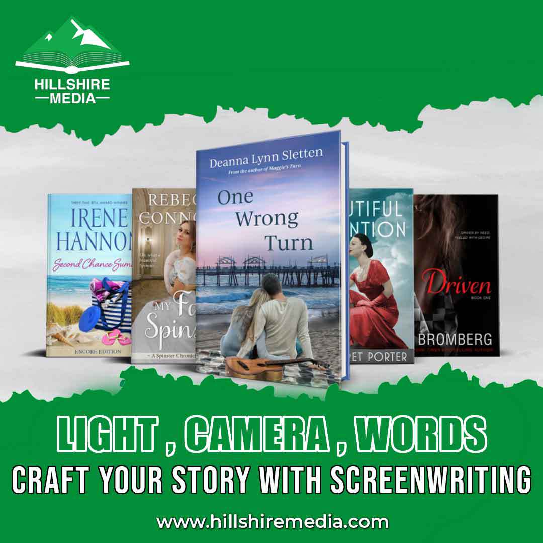 HillshireMedia's tweet image. Action! 📷📷 Craft Your Story with Screenwriting at hillshiremedia.com. Lights, camera, and words come together to create your cinematic masterpiece.
#Screenwriting #Storytelling #bookwriting #writing #hillshiremedia
