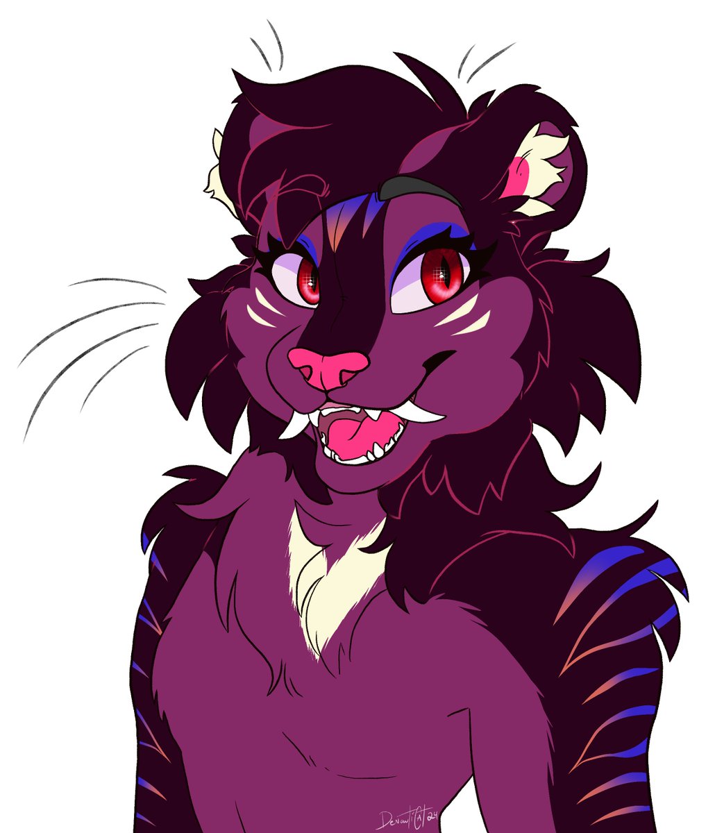 Did this bust of my OC, Hanabi!
-
Art commissions are open btw! My work canceled a few days so my paycheck is massively behind </3
-
#FurryArtwork #FurryArt #FurryArtCommissions #Tiger #Firework #NewYears #Hanabi #CatFurry #CatFursona #StrugglingArtist