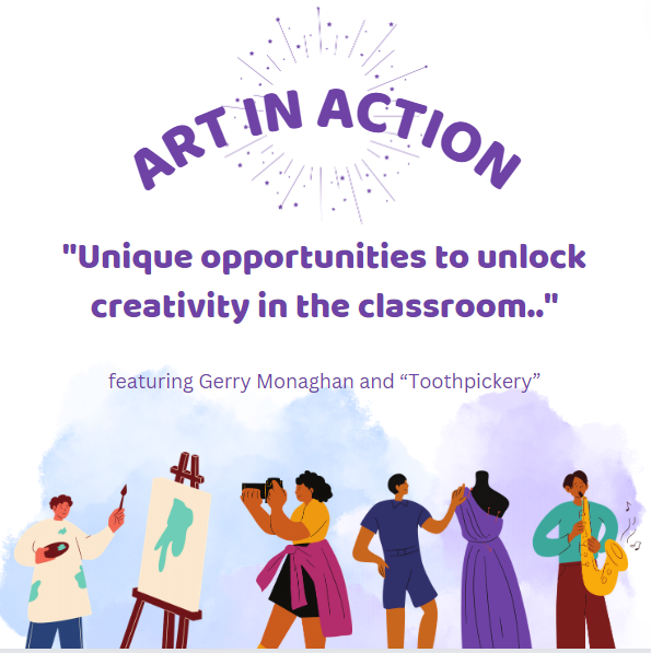 Join us for a hands on opportunity! #toothpickery #Arteduction #professionallearning
mylearningplan.com/WebReg/Activit…