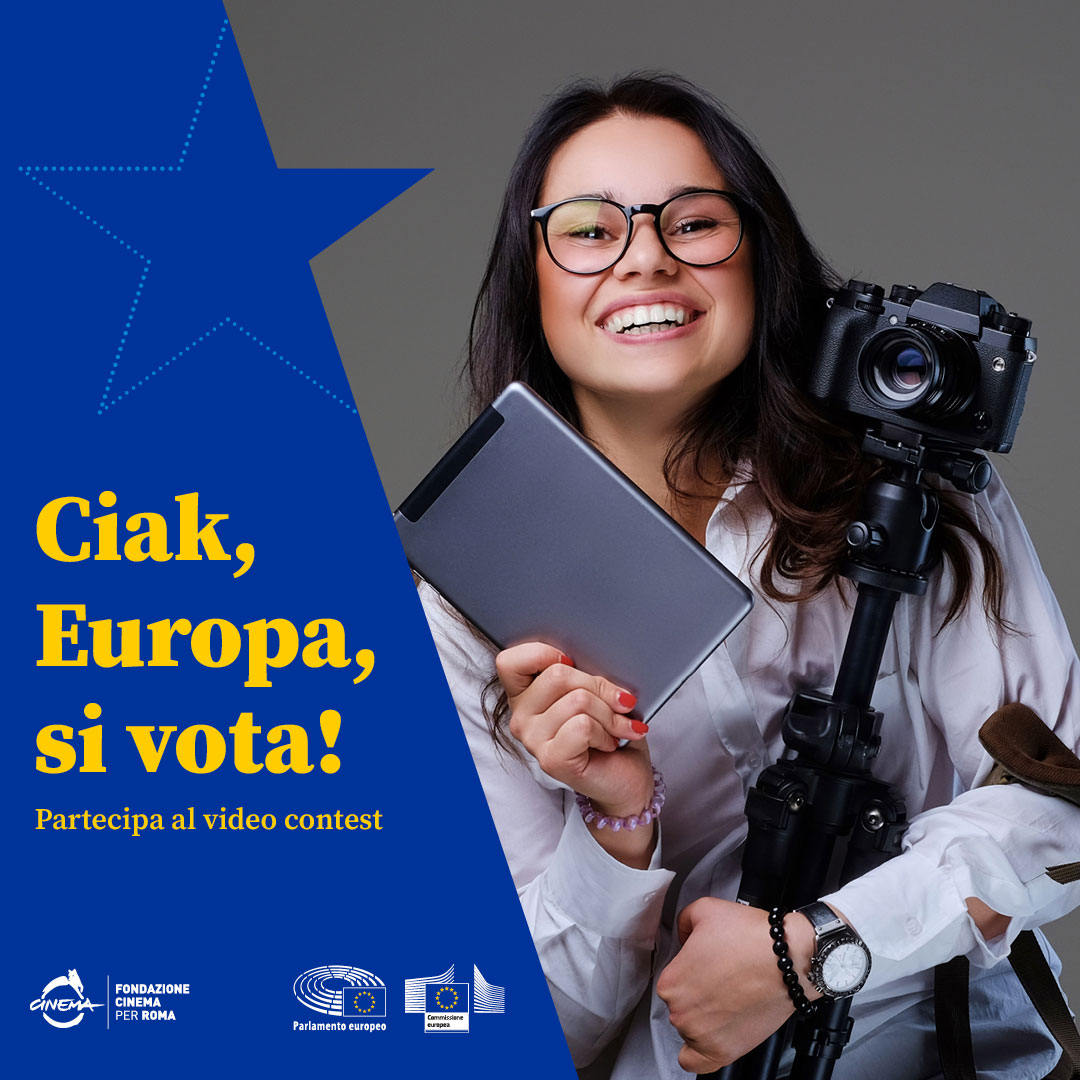 📣CIAK, EUROPA, SI VOTA! Partecipa al contest: realizza un video di 3 minuti, che ispiri, informi e sensibilizzi sull’importanza del voto in occasione delle elezioni europee. In palio premi in denaro dai 1000 ai 3.000 euro e accrediti gratuiti per #RoFF19 bit.ly/CIAKEuropaSiVo…