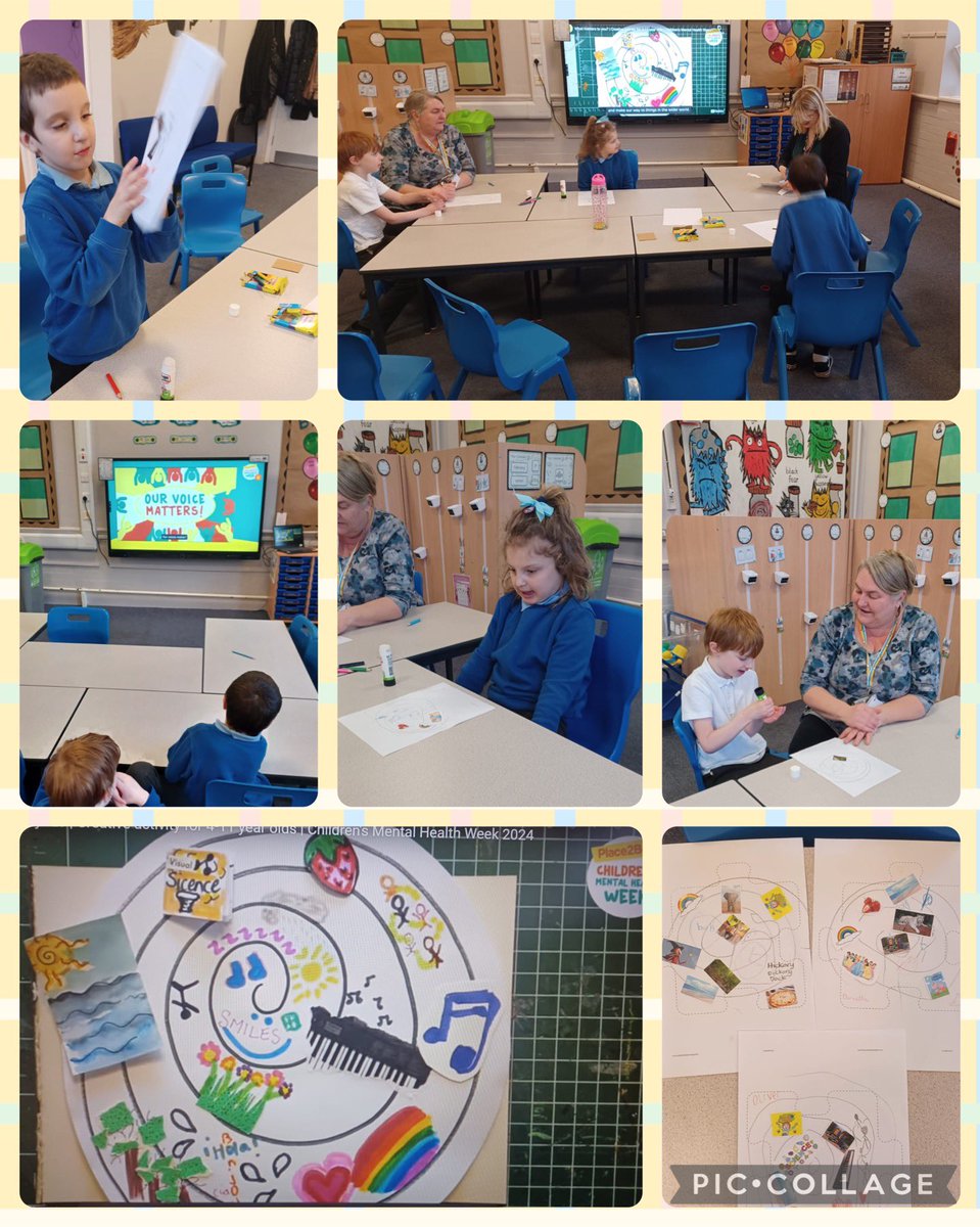 Class 5a used their voices to make puzzle pieces showing us all the things that matter to them for #childrensmentalhealthweek2024 #ourvoicematters
