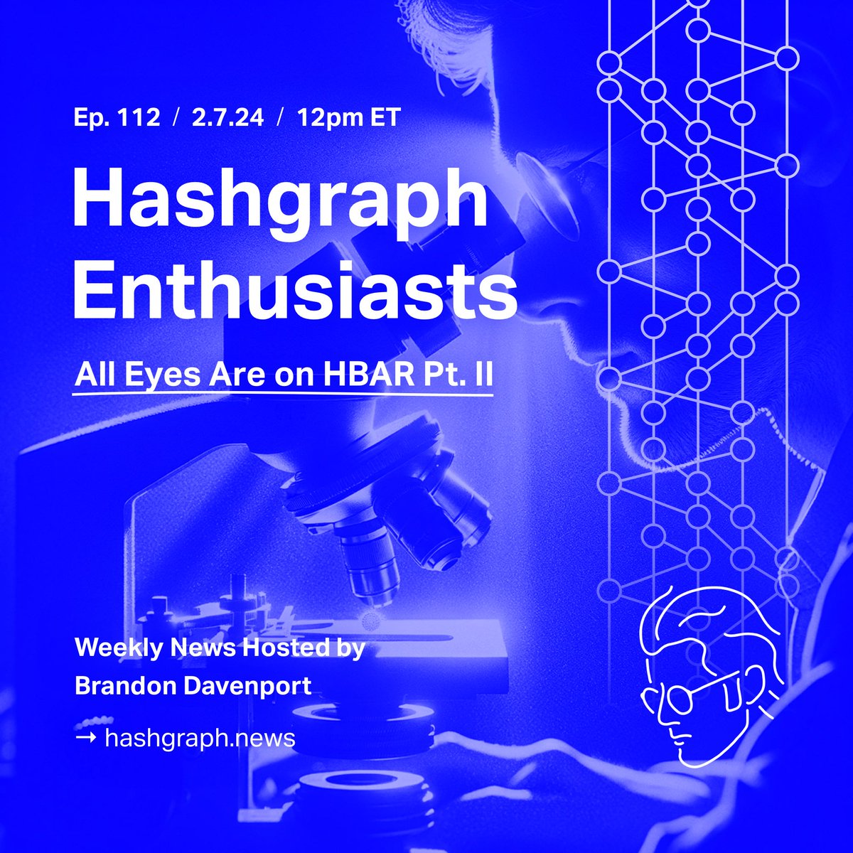 itsbrandond's tweet image. coming up / episode #112 🗞️

excitement for HBAR grows, DeRec makes more waves and #Hashinals come alive and other top stories...

wednesday at 12pm ET / 9am PT

𝕏 space → x.com/i/spaces/1YpKk…

more in the 🧵