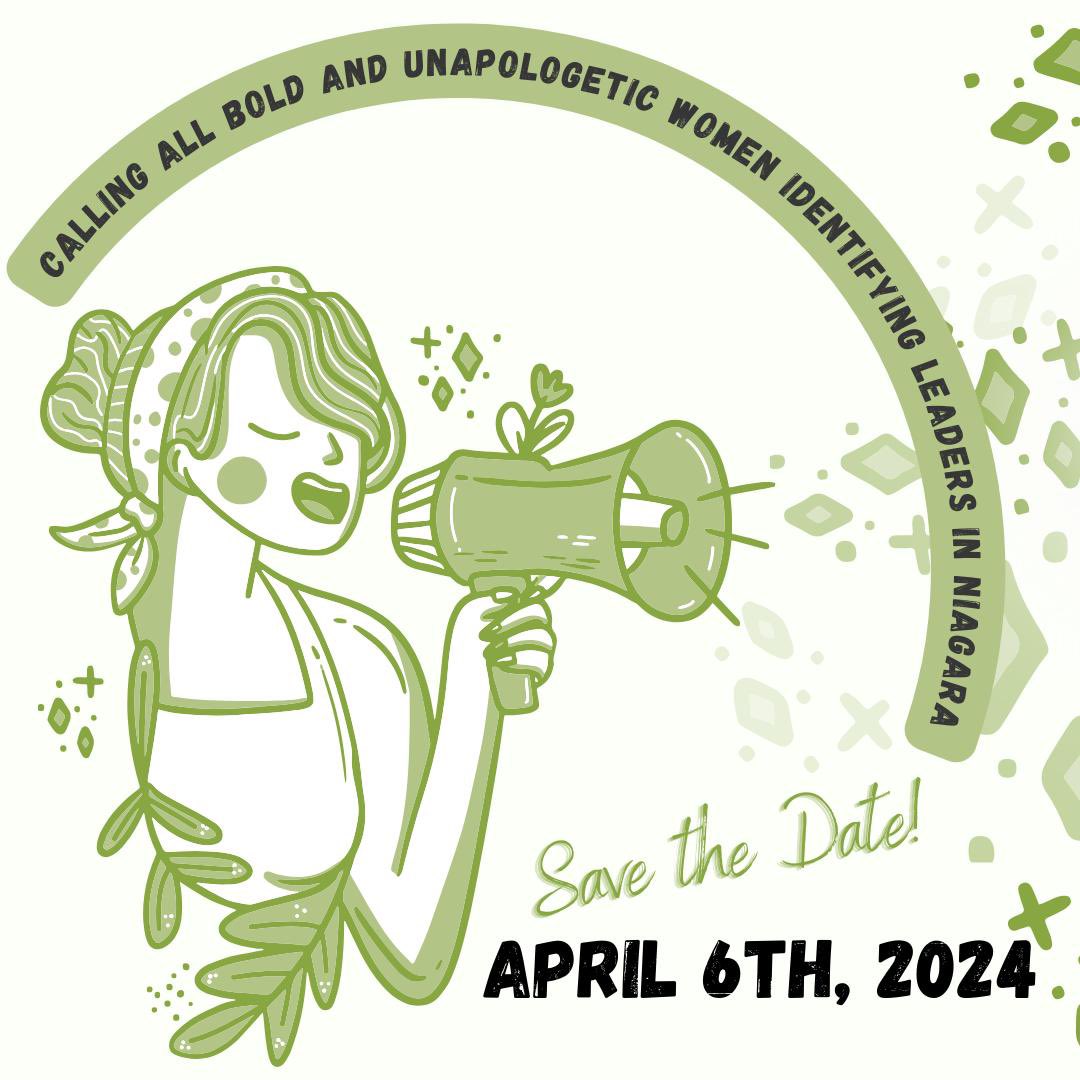 NiagaraLSW's tweet image. Save the Date!!! 🗓️ 📣

On April 6th, 2024, the Niagara Leadership Summit for Women is BACK at Brock University! This year, we’re embracing the theme of bold and unapologetic. 💪 
Stay tuned to our socials for updates on how to get your tickets! 🤗💚