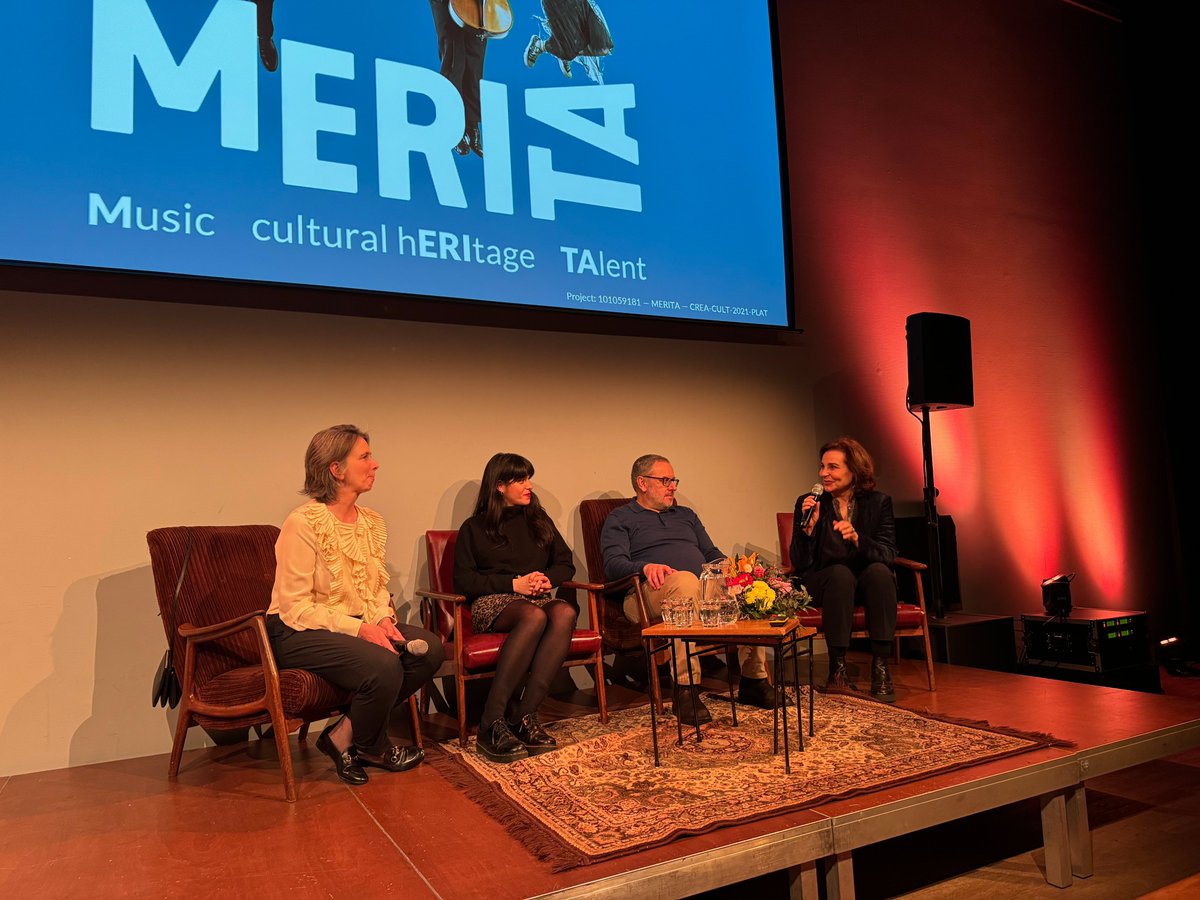europanostra's tweet photo. 🎶 Last week we ended on a high note with a fantastic network meeting hosted by #MERITA followed by a concert @ the #StringQuartetBiennale in Amsterdam 🇳🇱 🎻 Great insights on how #music champions inclusivity & helps foster a more resilient society 👇https://t.co/M3ANXgoBZY https://t.co/QFaLSugWQQ