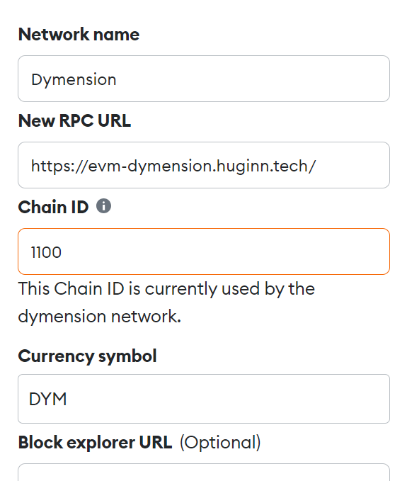 CryptoDuck_TH's tweet photo. $DYM แอดใช้ RPC ตัวนี้ โอนได้ปลอดภัยนะครับ แอดโอนไปเข้า Binance ใช้เวลาไม่ถึง 1 นาที แต่ยังไงเพื่อนๆ ทดลองโอนเข้าสัก 1 DYM นำร่องไปก่อน
:
Network: Dymension
RPC URL: https://t.co/7rlAjwvVSg
Chain ID: 1100
Currency symbol: DYM
:
ส่วนแอดโอนไป ยังไม่รู้ว่าจะขายมั้ย ขอคิดก่อน https://t.co/fUk0y2GYou