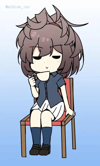 TeaTime_シェフィールドです! 1h10m  #艦これ版深夜の真剣お絵描き60分一本勝負 #艦これ版真剣お絵描き60分一本勝負_20240206