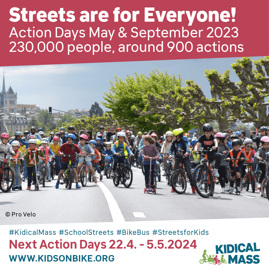 @tomflood1 So true. That is why we will bring the change with the #KidicalMass & #StreetsforKids Movement. We can already see that it is working in many areas. And together we are strong and create child- and bike-friendly places. The action days will be extended even further.